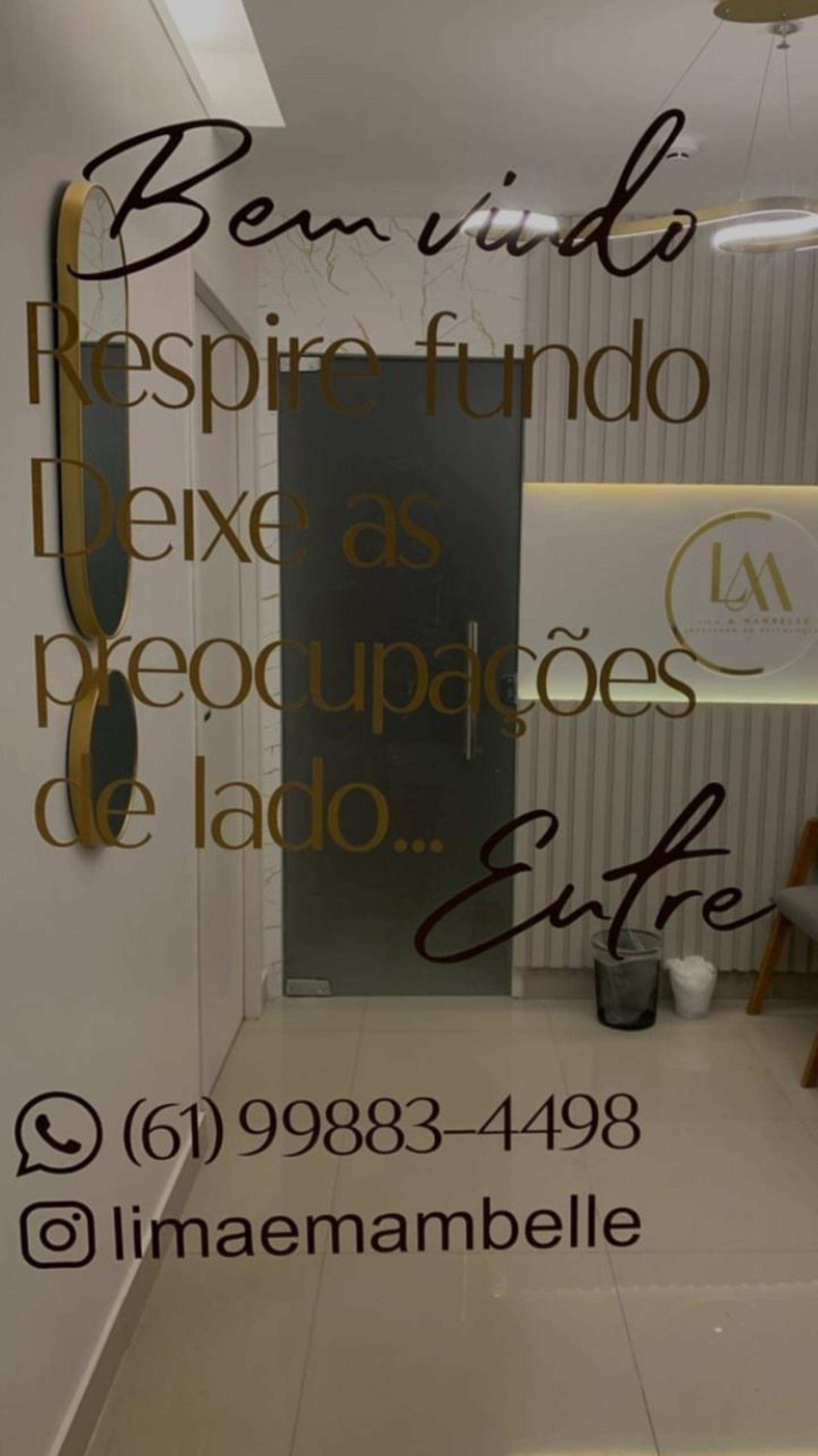 Recepção do instituto em atividade